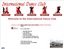 Tablet Screenshot of internationaldanceclub.org